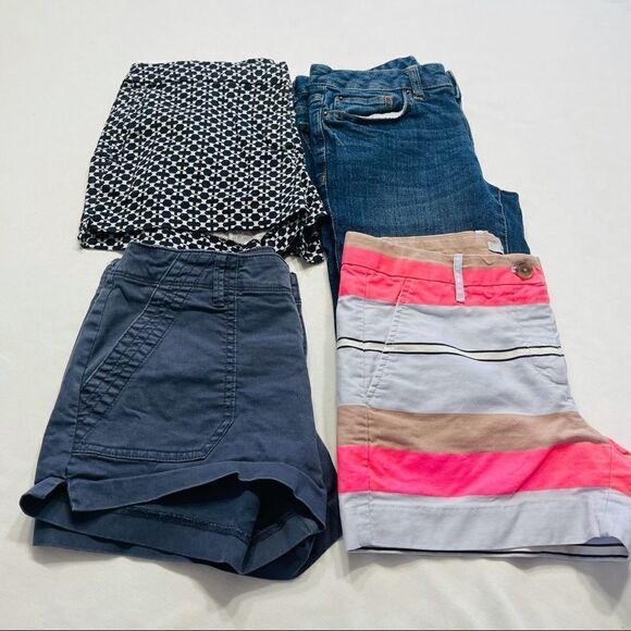 Bundle of 4 Summer Shorts: Brands: H&M, Gap, Aeropostale & Sizes: 0, 00, 1/2 & 4 - Picture 1 of 16